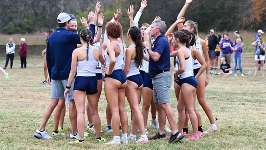 Team huddle before race WXC