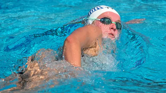 Faith Mutschler swimming