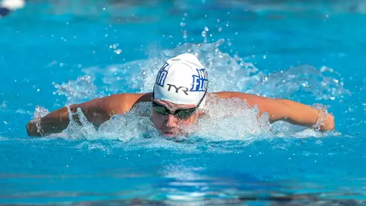 Allie Larrimore swimming
