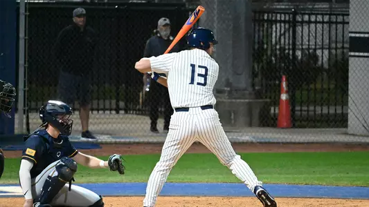 Peyton Sybrandt at the plate waiting for a pitch