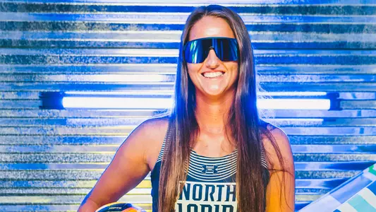 Emily Guenter action shot in the rig