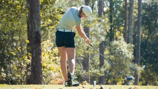 Christin Eisenbeiss off the tee box
