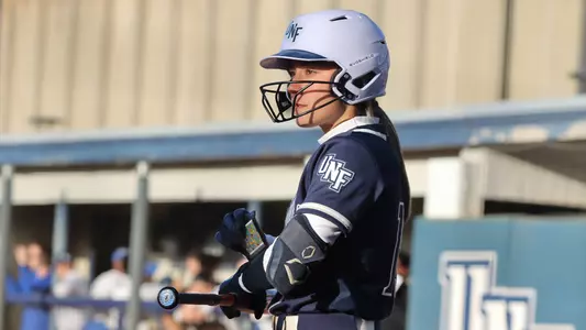 Maegan Calandra getting prepared to bat