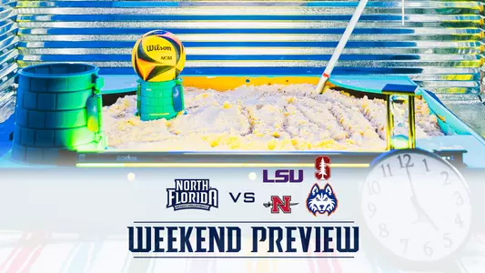 LSU Tourney preview beach volleyball with nicholls state, lsu, stanford, houston christian