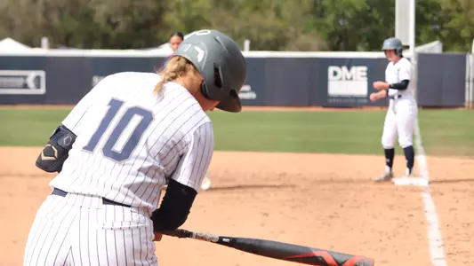 Abi Annett takes the plate