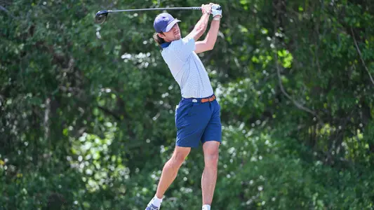 Lance Yates tee shot ASUN