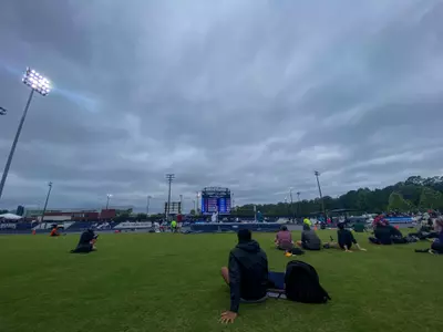 Picture from the infield of the Hodges Stadium Visit Jax Track