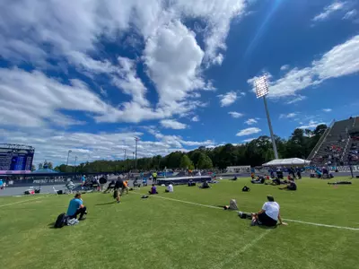 Picture of the Visit Jax Track infield