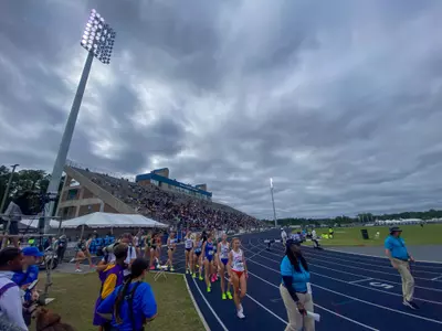 Picture of athletes on the Visit Jax Track