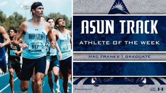 Mac Franks runner of the week ASUN