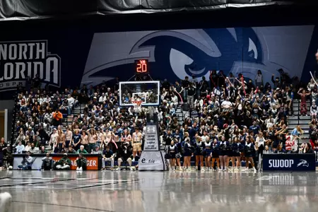 Photo of the UNF student section