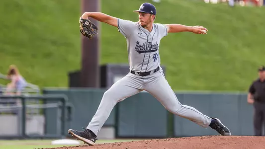 Peter Holden throwing a pitch