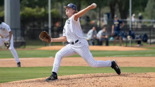 Brody Maynard throwing a pitch