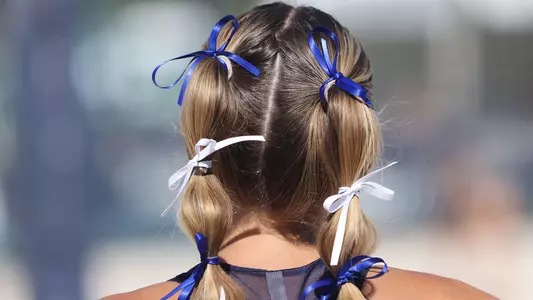 Jordan Cooper with bows