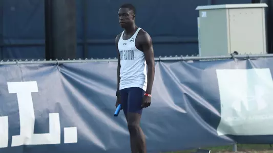 Ladarius Tellis competing at home track & field