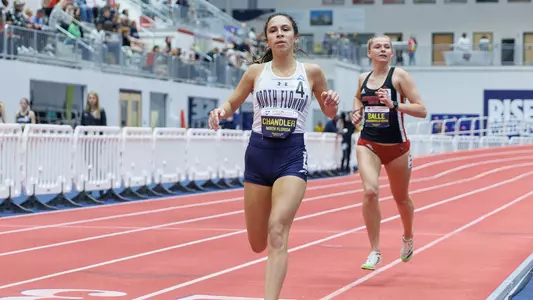 Ella Chandler competing at ASUN track & field