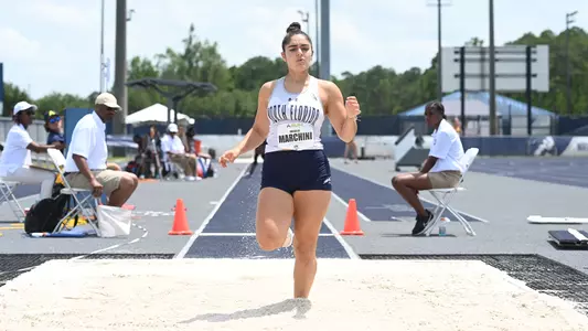 Rafa Marchini competing at home track & field