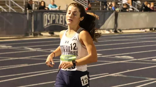 Emma Millson competing at home track & field