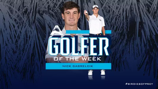 Nick Gabrelcik ASUN 2023 golfer
