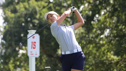 Casilda Allendesalazar off the tee box