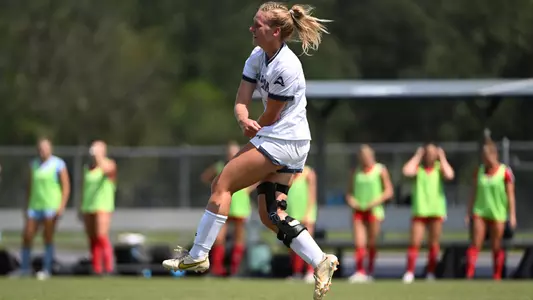 Sophia Geotz celebrating