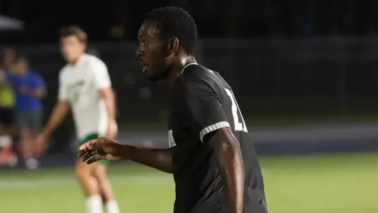 Aiden Jokomba on the pitch against FGCU