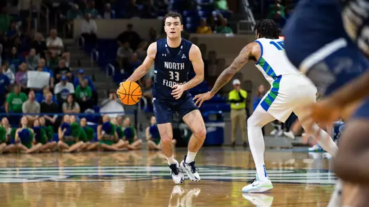 Oscar Berry at the point against FGCU