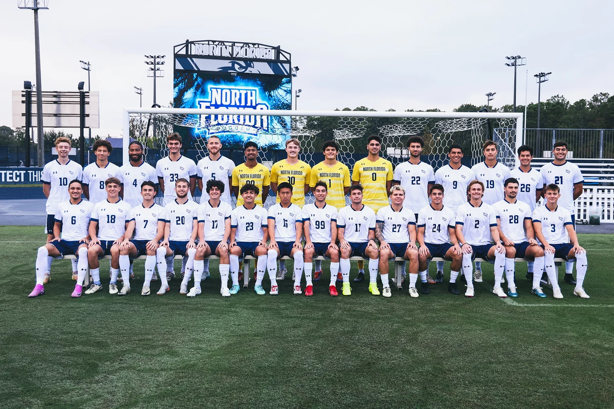 UNF MSOC cover team photo