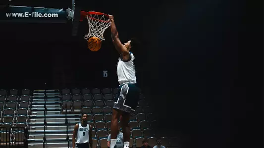 Josh Harris going up for a dunk