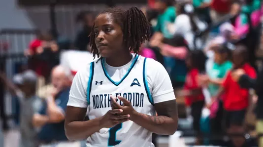 Jazmine Spencer at the Trinity Baptist game