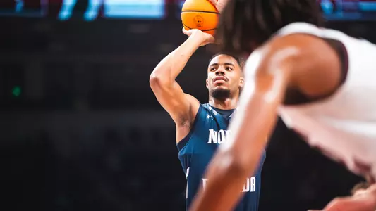 Jasai miles shooting a free throw