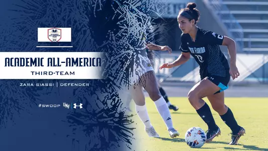 Zara Siassi Academic All-America graphic