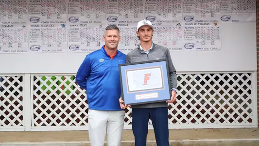 Nick Gabrelcik wins Gator Invitational