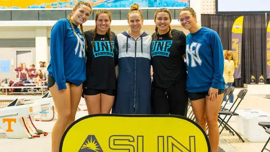 UNF Swimming Seniors at the ASUN Swimming and Diving Championships