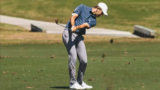 Robbie Higgins fairway shot at The hat