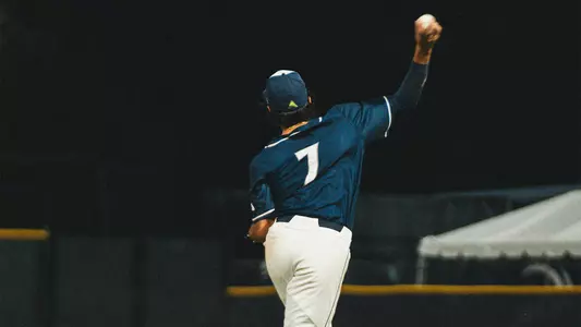 Matthew Cleveland throwing to first