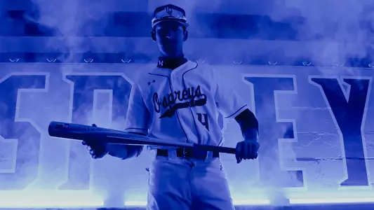 Cade Reich bat in hands