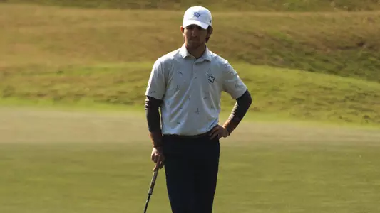 Robbie Higgins on the golf course