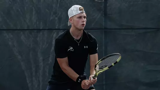 Andreas Scott tennis match asun