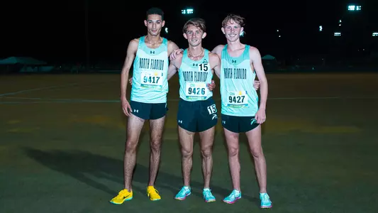 Top three steeple track