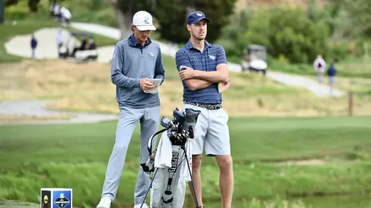 Nick and Donny Gabrelcik at the NCAA Championship