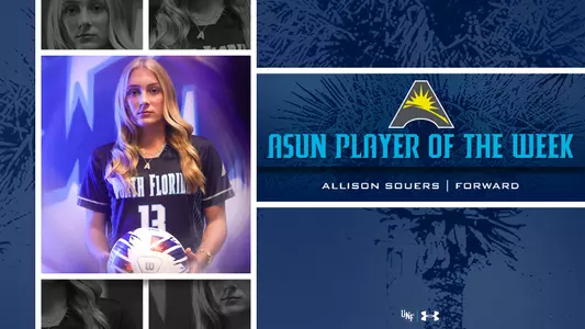 Allison Souers ASUN Player of the Week Graphic