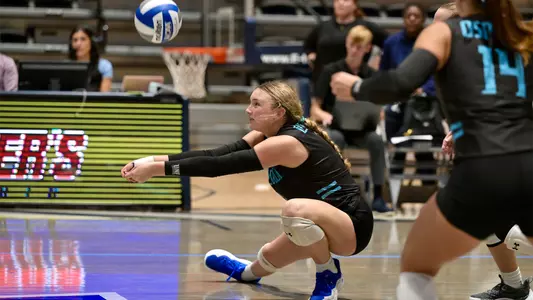 Kazmierski going for a dig
