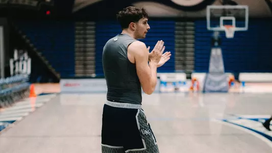 Nate Lliteras at practice