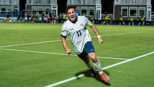 2025 Men's Soccer - Luc Granitur Celebration