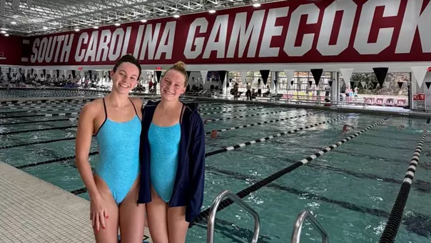 Skyler Jansen and Grace Burton at USC