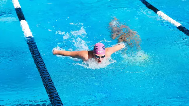 Kayla Daley action shot pool 2025