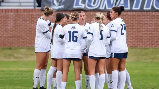 2025 North Florida Women's Soccer - Team Huddle at Lispcomb (ASUN Final)