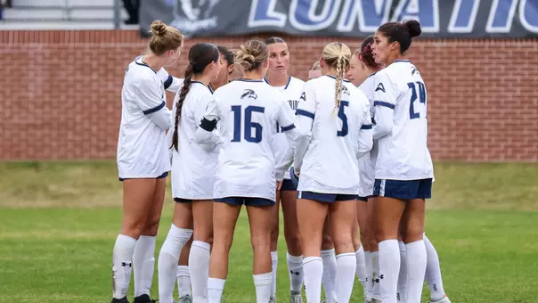 2025 North Florida Women's Soccer - Team Huddle at Lispcomb (ASUN Final)