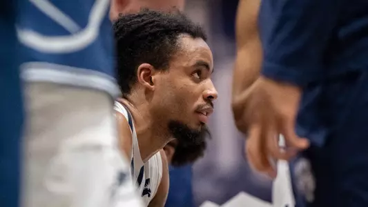 Jasai Miles on the bench